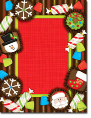 Paper So Pretty - Blank Designer Papers (Christmas Goodies) (DP946)
